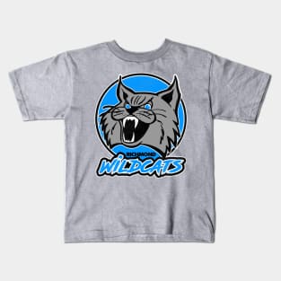 Defunct Richmond Wildcats Hockey Team Kids T-Shirt